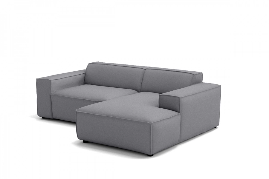 Model MODULARIS NB (niski bok) - Modularis NB sofa 2 osobowa + longchair prawy